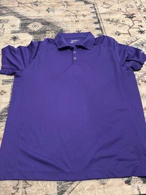 Men's Purple Nike Polo Shirt